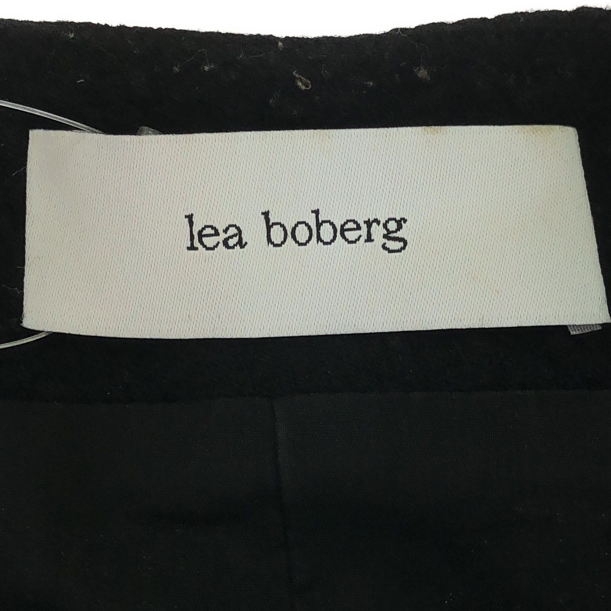 lea boberg リアボバーグ コットンウールジレベスト ブラック 0 - メルカリ