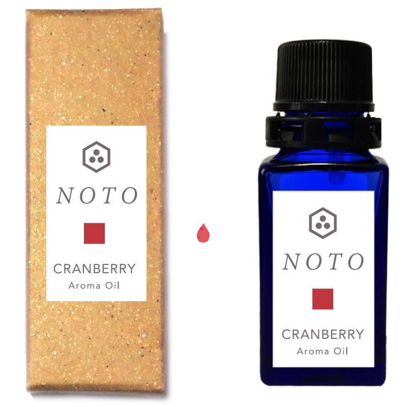 NOTO クランベリーオイルCRANBERRY OIL 10ml クランベリーのフレグランスアロマオイル アロマギフト (クランベリー香料10ml)