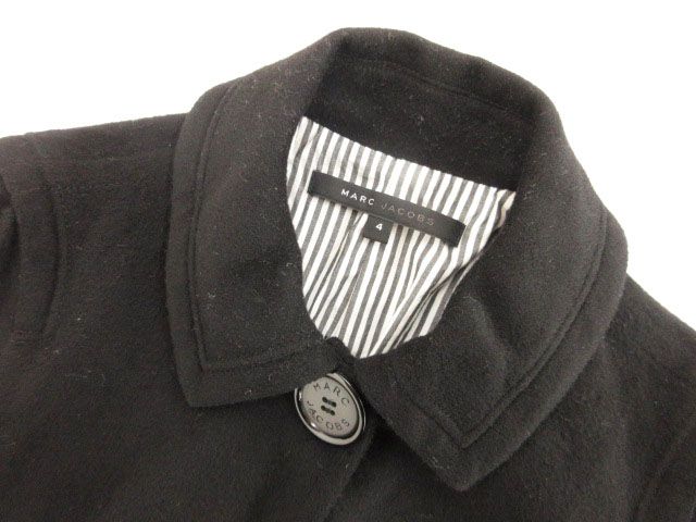MARC JACOBS】マークジェイコブスのウールコート黒