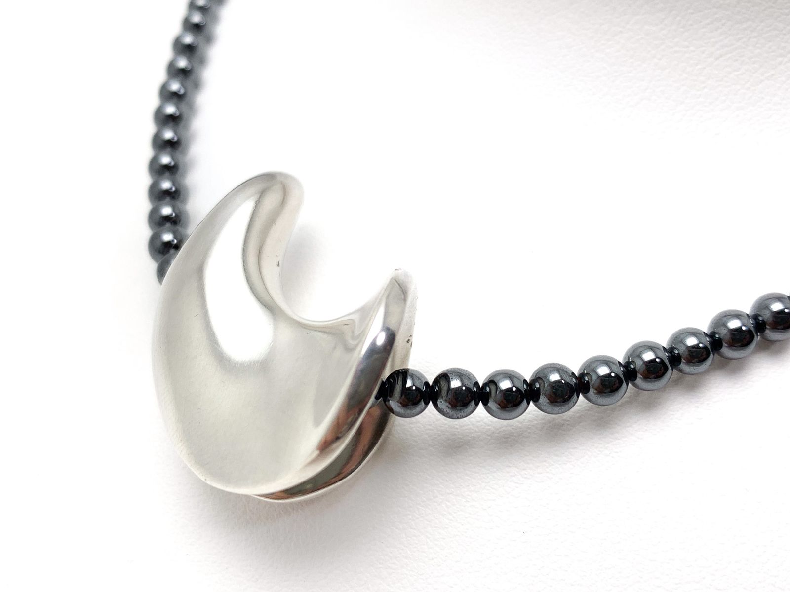 GEORGJENSEN ジョージジェンセン SV925 シルバー ヘマタイト バード