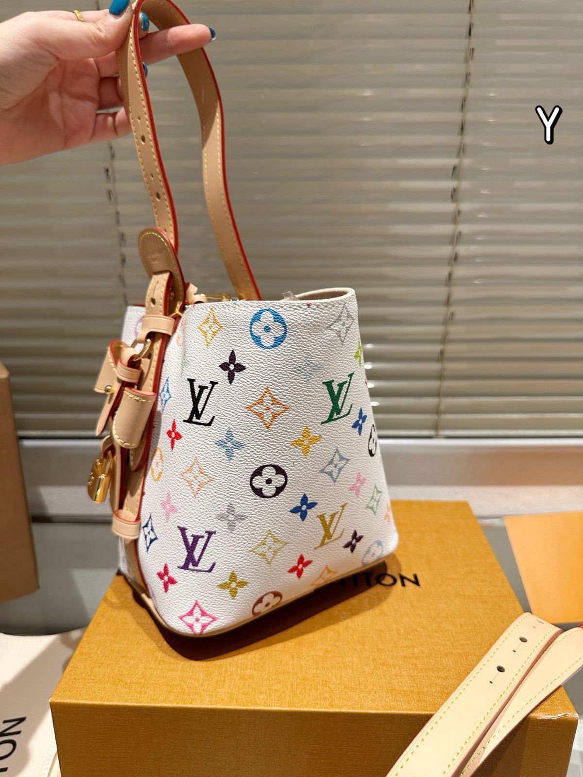 上品コンパクト☆LOUIS VUITTON☆オールイン BB トート