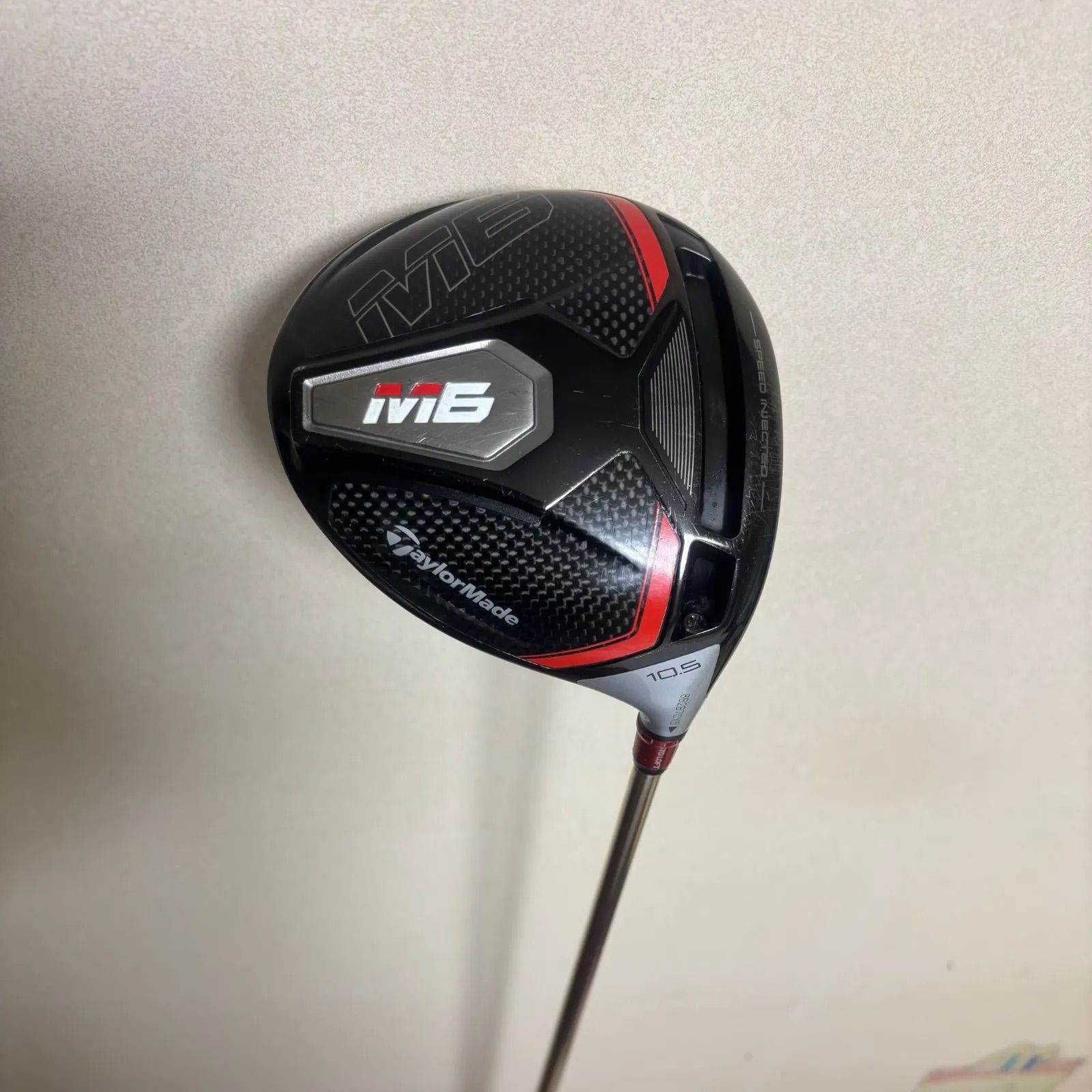 紹介のある テーラーメイドM6ドライバーのヘッドのみ