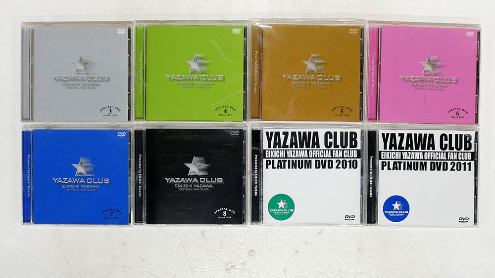 矢沢永吉 DVD 8本セット DVD 矢沢永吉 / YAZAWA CLUB/8枚セット - メルカリ