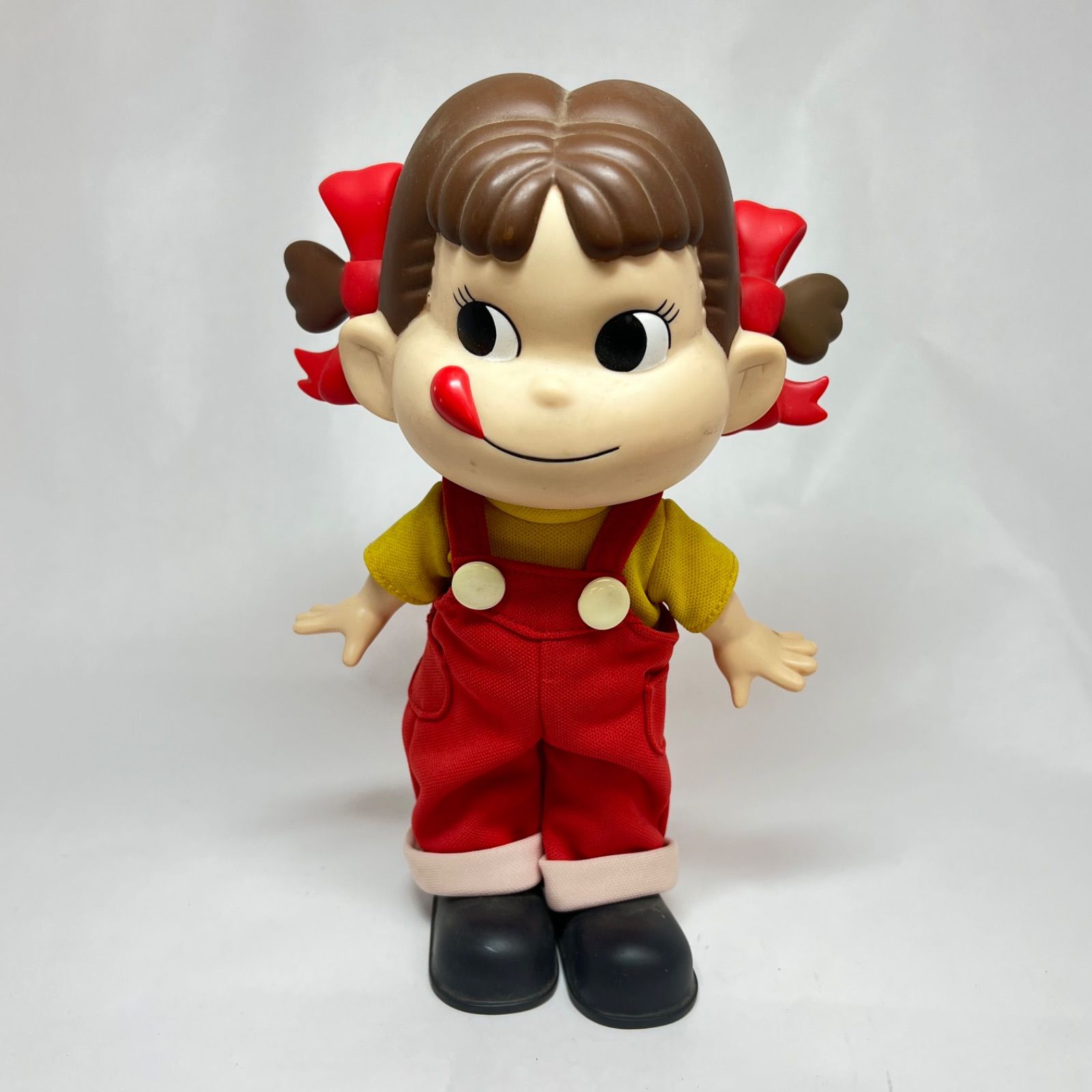 ペコちゃん人形128-PK01 非売品　レア　不二家　FUJIYA 首振り 非売品 不二家 ペコちゃん首振り人形 スカイブルー 128-PK01