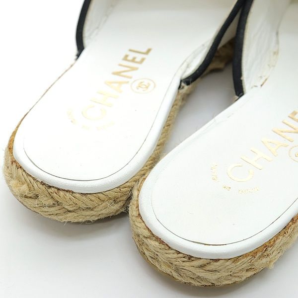 広尾店】シャネル CHANEL ココマーク エパドリユール サンダル size37  