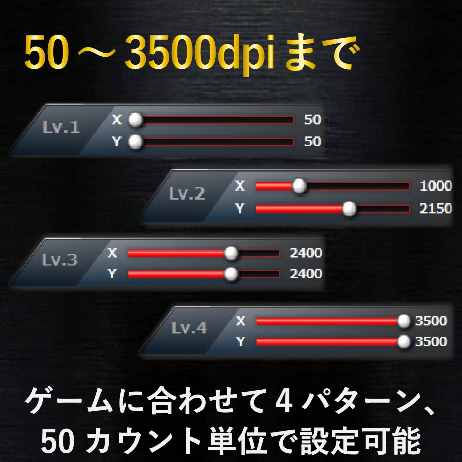 USB ゲーミングマウス