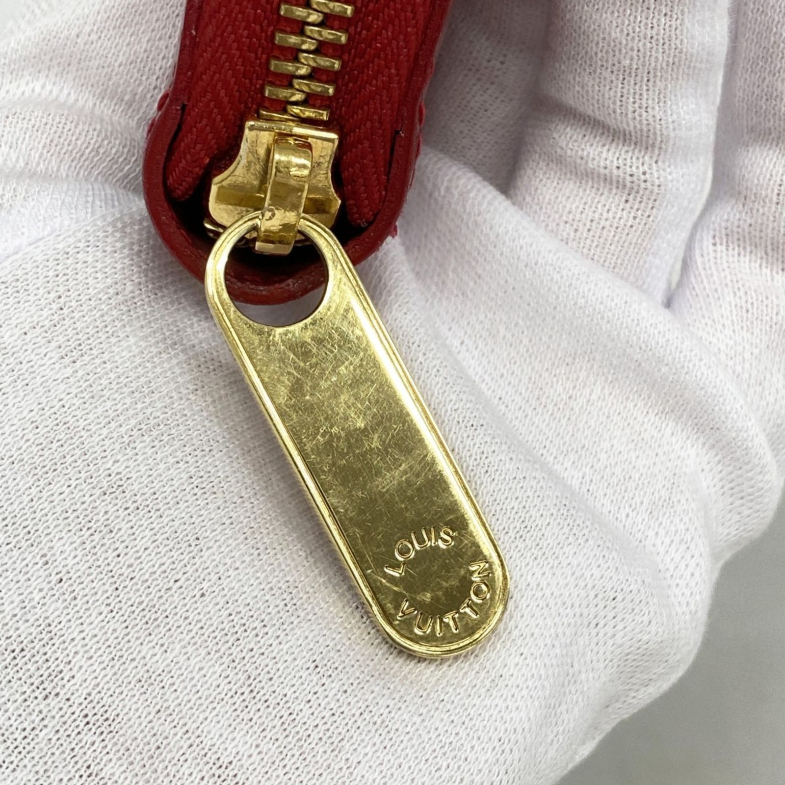 ルイヴィトン ヴェルニラウンドジップ【良品】 良品 LOUIS VUITTON ルイヴィトン ヴェルニ ラウンドファスナー