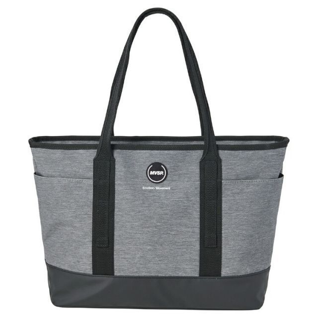 DESCENTE デサント トートバッグ グレー杢 Fサイズ DMAVJA12 GRYM | スポーツ 運動 グッズ ツール ファッション小物 雑貨 バッグ 鞄 カバン 収納 機能性 撥水 はっ水 ファスナー 大容量 ポケット 便利