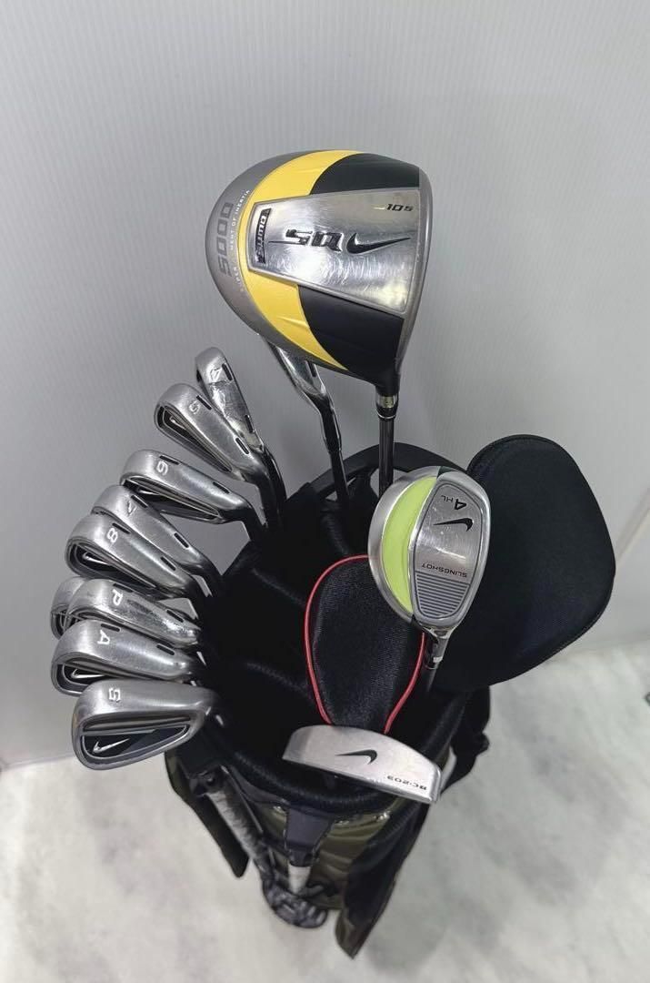 キャディバック ゴルフクラブ豪華13本セット ナイキゴルフ R メンズ右