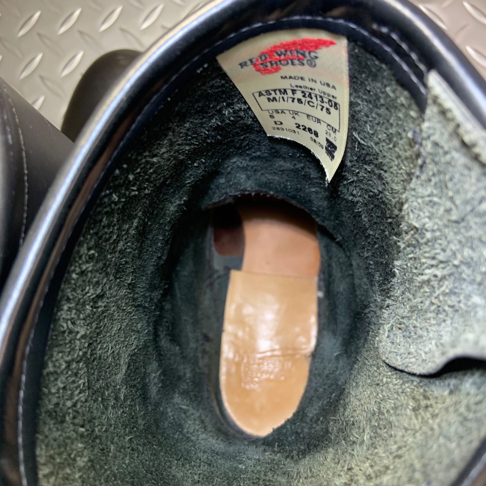 REDWING 2268 エンジニアブーツ 2009年製 US5D JP23㎝ レッドウイング アメリカ製 25H1-2268 KIN-KAAI_COM