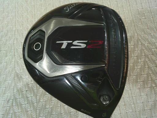 タイトリスト TS2 15° USA フェアウェイウッド FW KURO KAGE Black DUAL CORE TiNi 50 フレックスS メンズ 男性用 右利き 右用 Cランク ゴルフクラブ