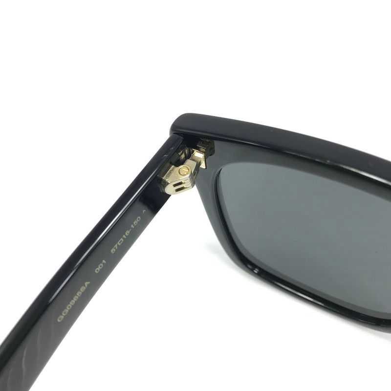 中古品】GUCCI グッチ LOGO SQUARE FRAME SUNGLASSES GG0965SA