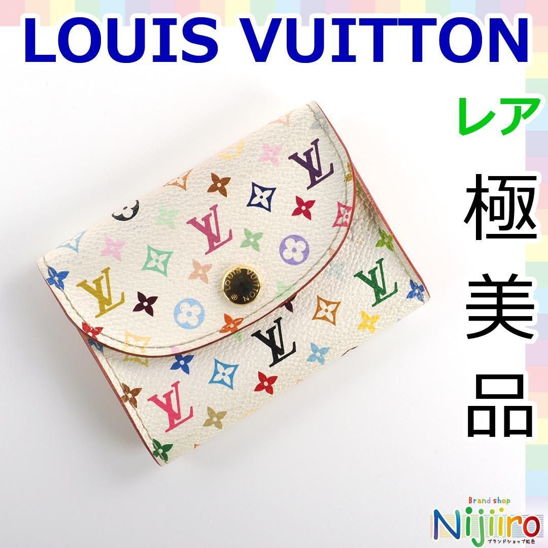 美品 極希少モデル ルイヴィトン マルチカラー 名刺入れ カード アンヴェロップ 楽天市場】LOUIS VUITTON ルイ ヴィトン モノグラムマルチカラー