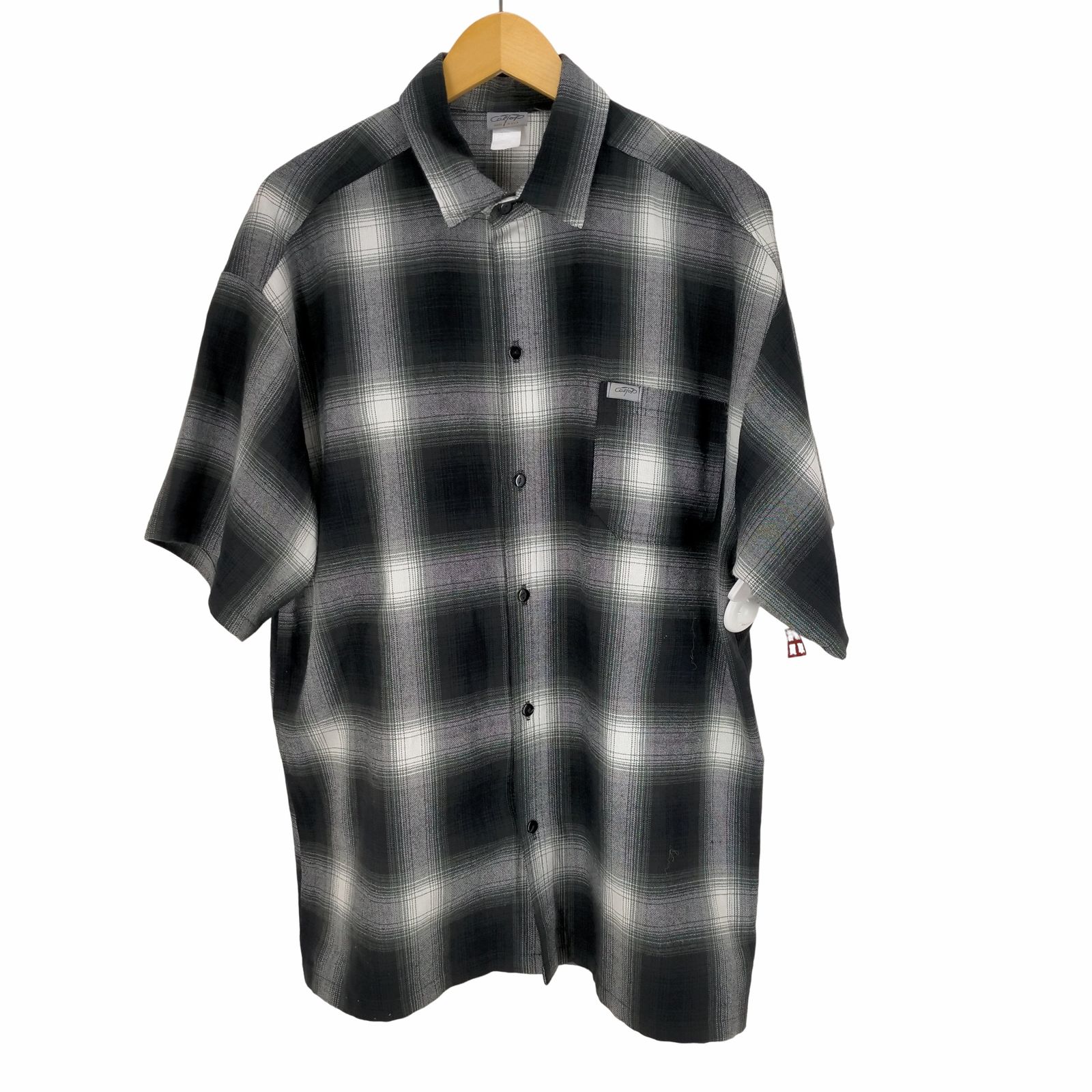 キャルトップ CALTOP USA製 オンブレチェックシャツ メンズ JPN：XL 
