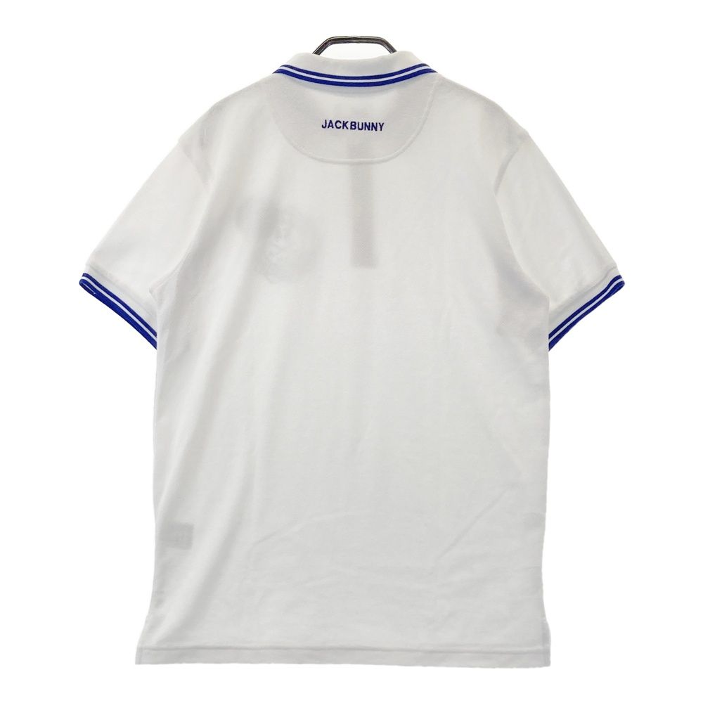 サイズ：5 JACK BUNNY ジャックバニー 半袖ポロシャツ ワッペン