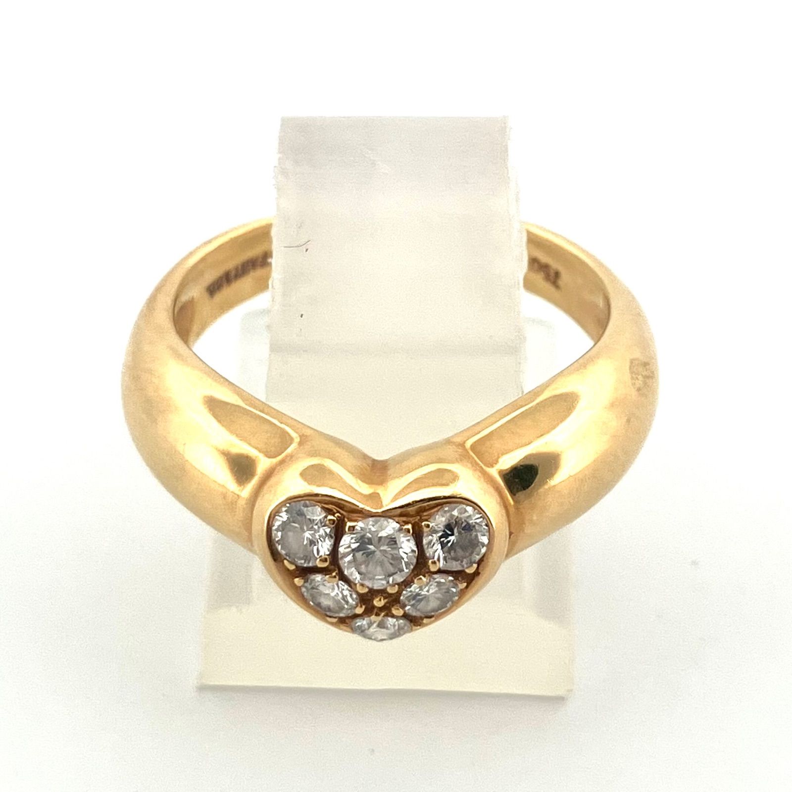 ！新品同然！　ティファニー　リング　925 750 ハート　ゴールド 楽天市場】ティファニー シグネット ハート リング 指輪 9号