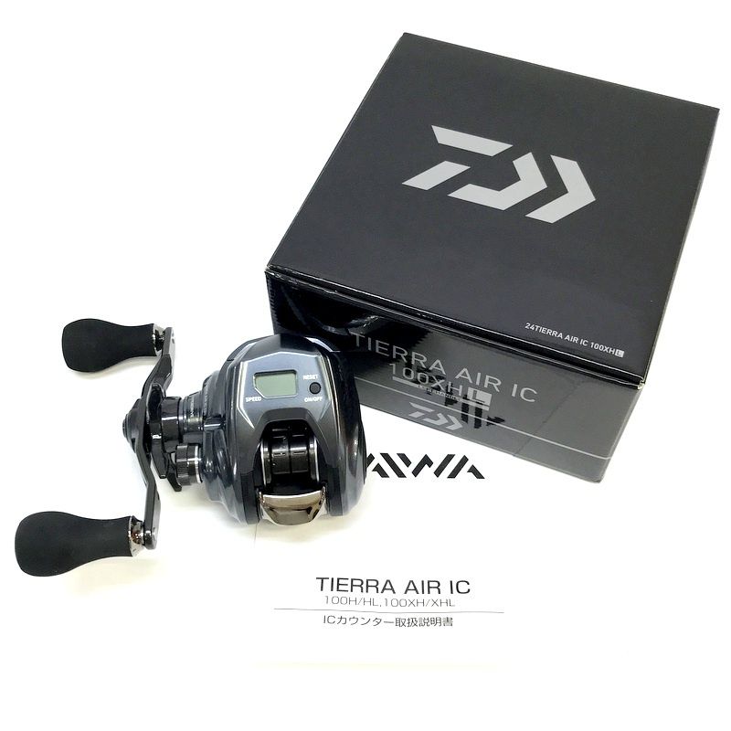 ダイワ ティエラ AIR IC 100XHL 00631561 (352928) DAIWA ベイトリール リール 釣り 釣具 フィッシング TA0889◇