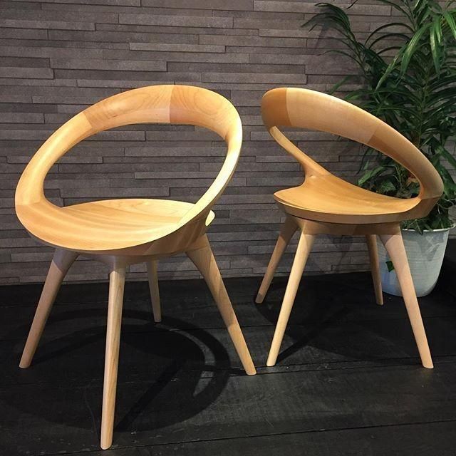 起立木工　アネロチェア　椅子　ダイニングチェア　ANELLO 回転式　現状品 ANELLO CHAIR｜起立木工｜コンフォートQ｜阪急百貨店の
