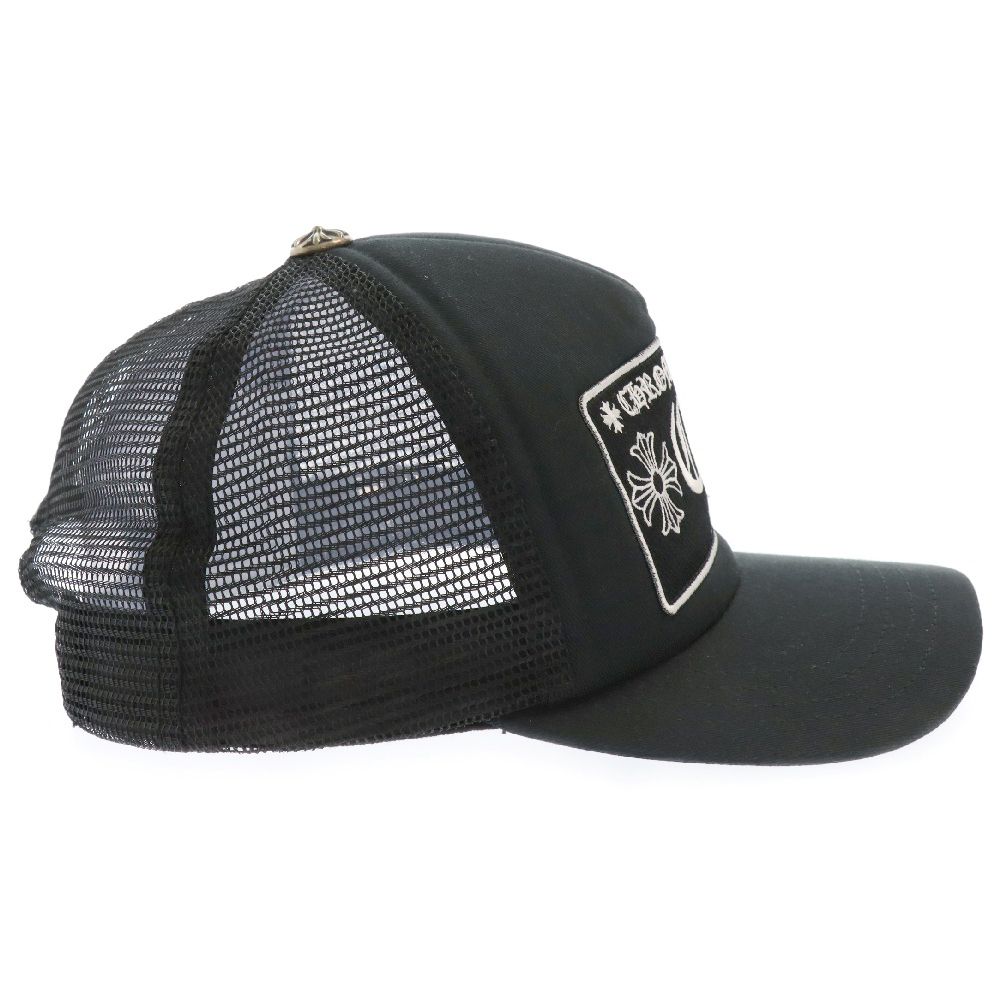 CHROME HEARTS (クロムハーツ) TRUCKER CAP ニューヨーク限定 トラッカーキャップ CHパッチクロスボール付メッシュキャップ  ブラック - メルカリ