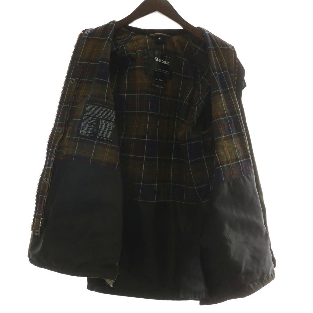 【良品】BARBOUR/バブアー　ビデイル オイルド ジャケット　チェック柄 Barbour バブアー BEDALE JACKET 裏地チェック オイルド