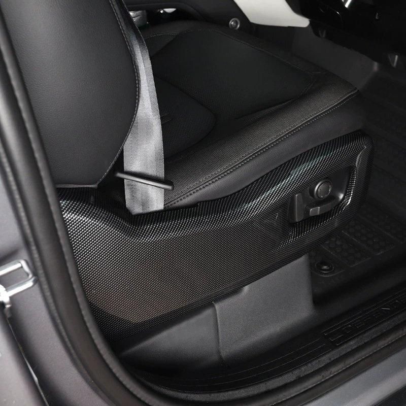 20-22年式 ランドローバーディフェンダー シート調整スイッチフレーム シートボタン装パネル 保護防傷改装