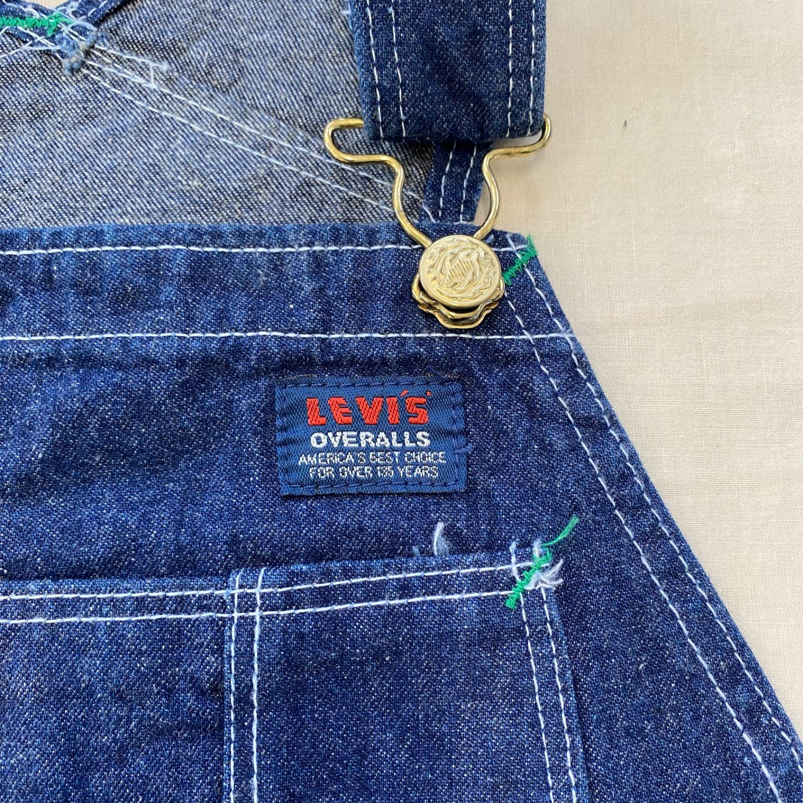 LEVI'S リーバイス オーバーオール USED 70S 白タブ