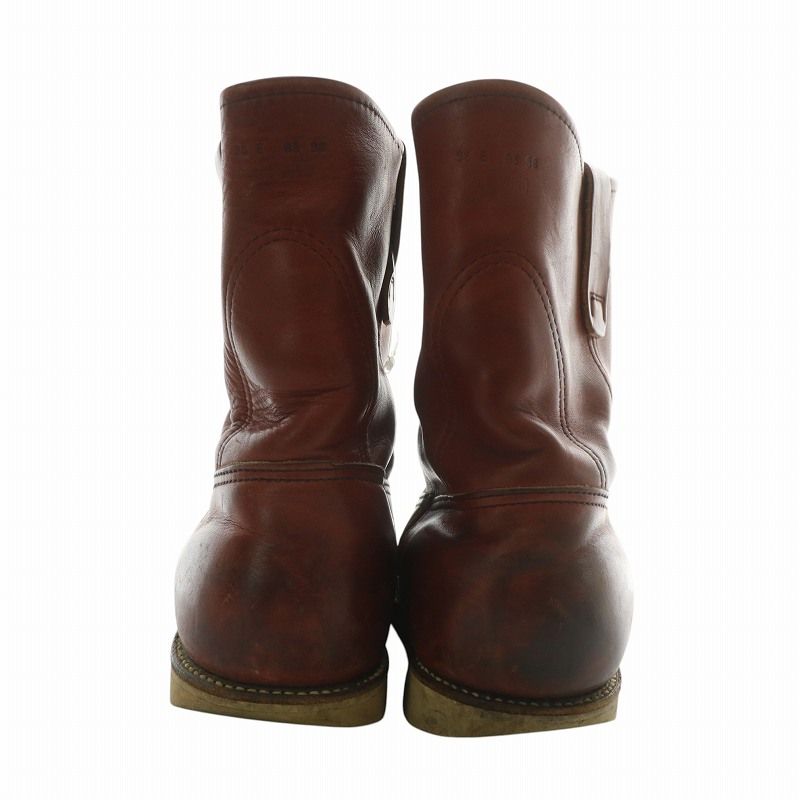 レッドウィング REDWING 90s 四角犬タグ ペコスブーツ ショート