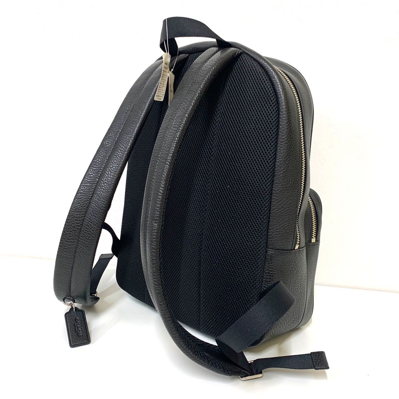 coach レザーリュック黒ハミルトンF72082