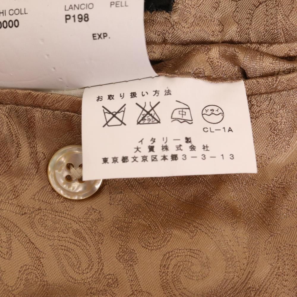 コルネリアーニ CORNELIANI リネン フラックス 100% ダブル