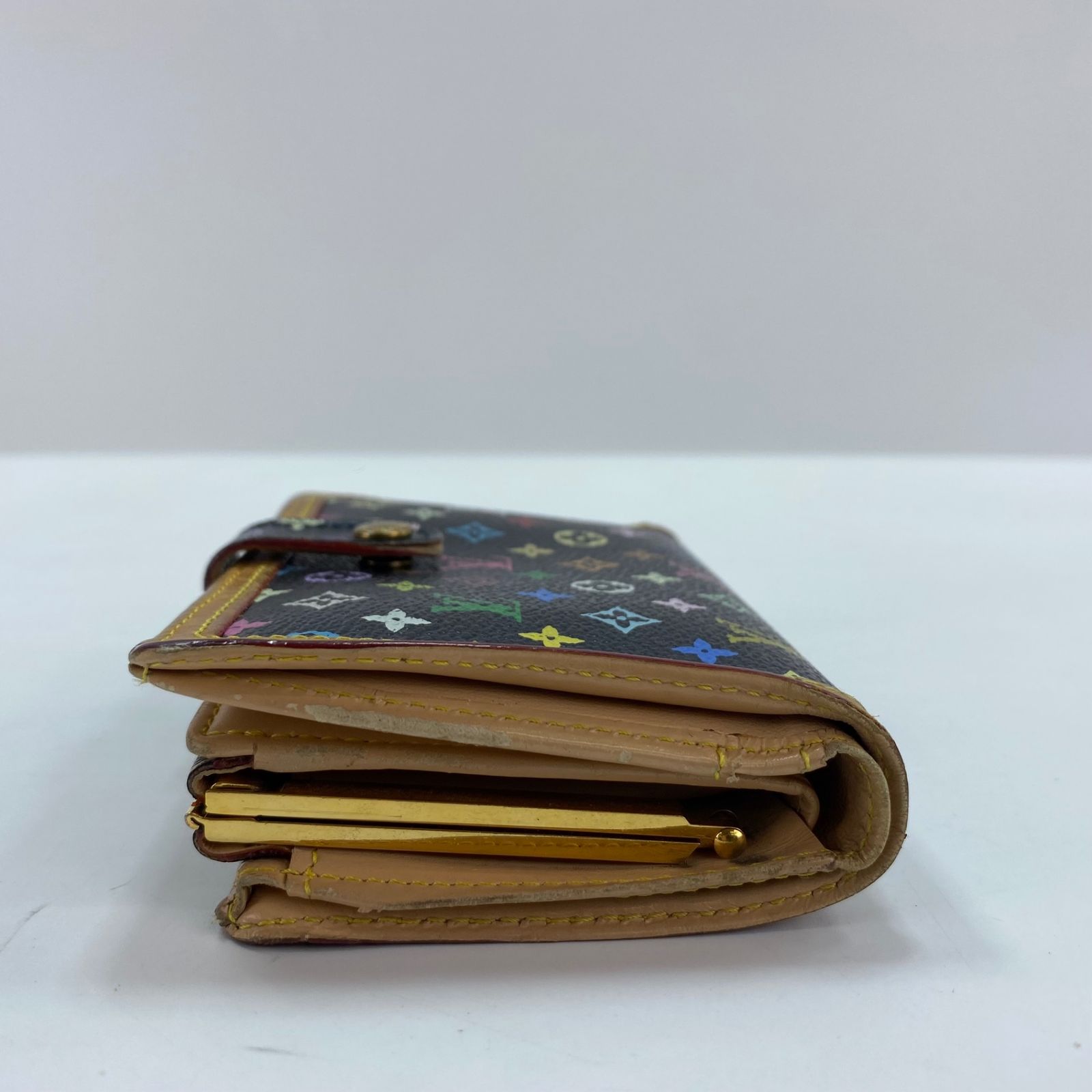 ルイヴィトン マルチカラー 財布 がま口 ポルトフォイユ ヴィエノワ LV LOUIS VUITTON ルイヴィトン 財布 がま口財布/ポルトフォイユ