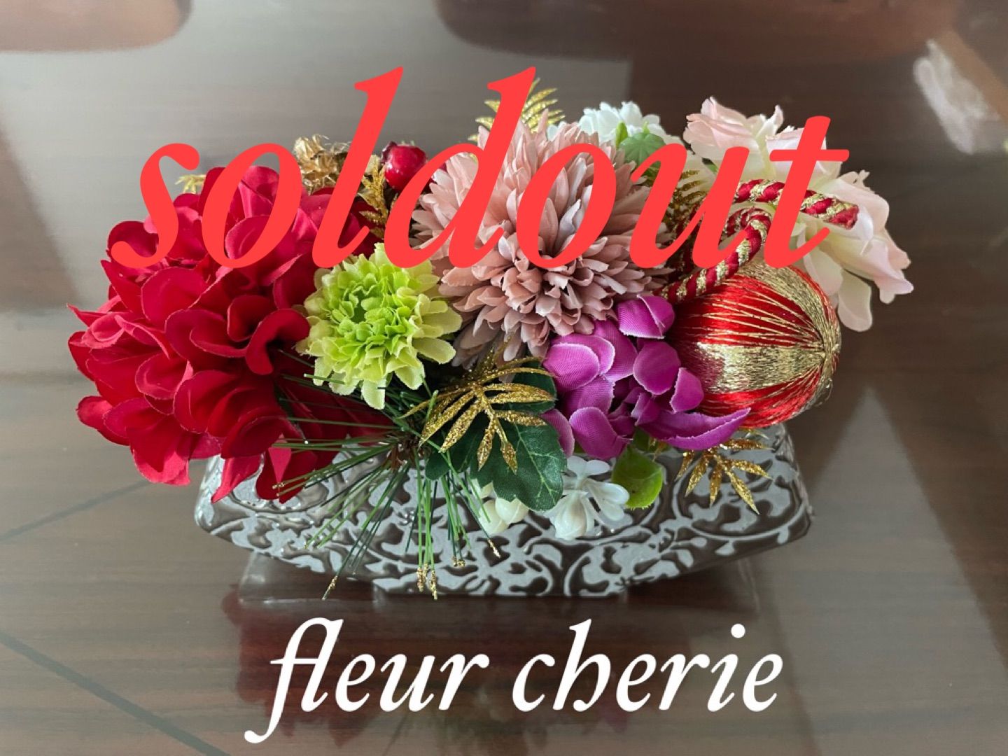 ✴︎パープルとホワイトのしめ縄飾り✴︎No.23 しめ縄リース、しめ縄