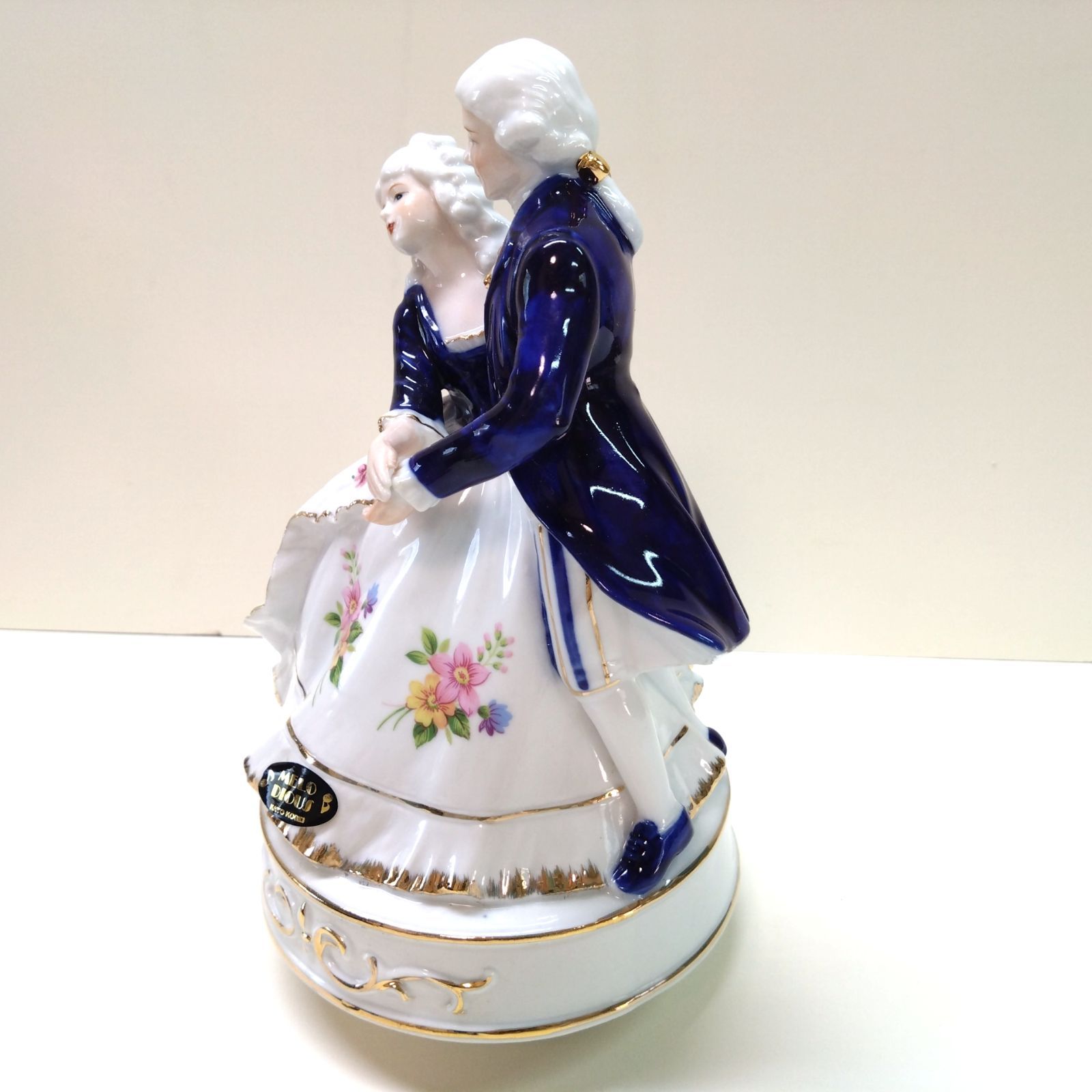 愛の讃歌 オルゴール アンティーク レトロ 陶器 フランス人形風 日本製 Yahoo!オークション - Demain ドマン 陶器人形 オルゴール 愛の