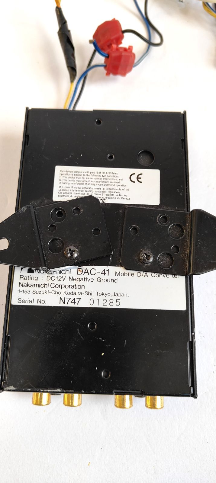 整備済みNakamichi DRAGON【極上品】ナカミチ　ドラゴン Nakamichi DAC-41 DAコンバーター ナカミチ レア 希少 動作品