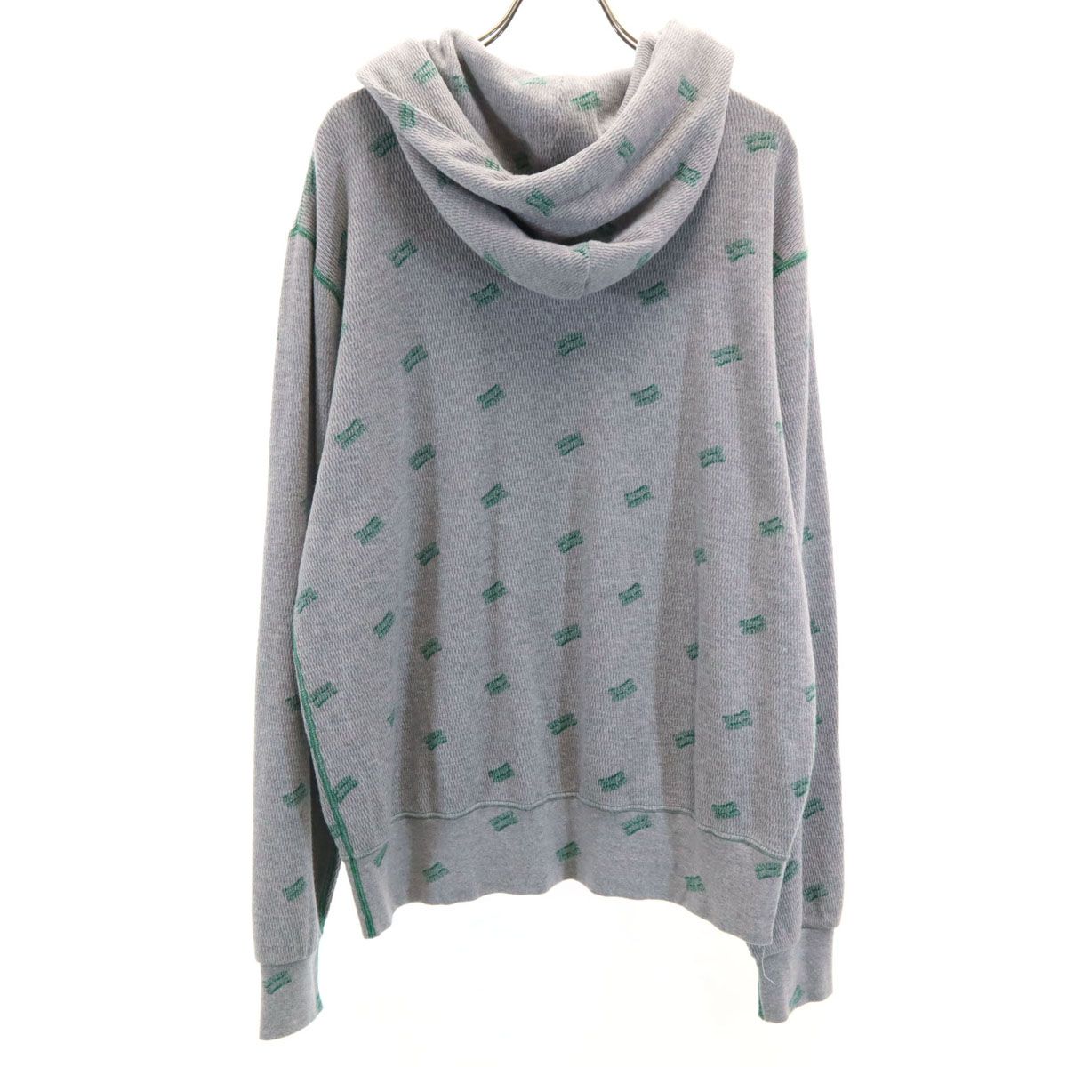 HYSTERIC GLAMOUR ニット プリントデザイン ジップ フーディー HYSTERIC GLAMOUR ニット プリントデザイン ジップ フーディー