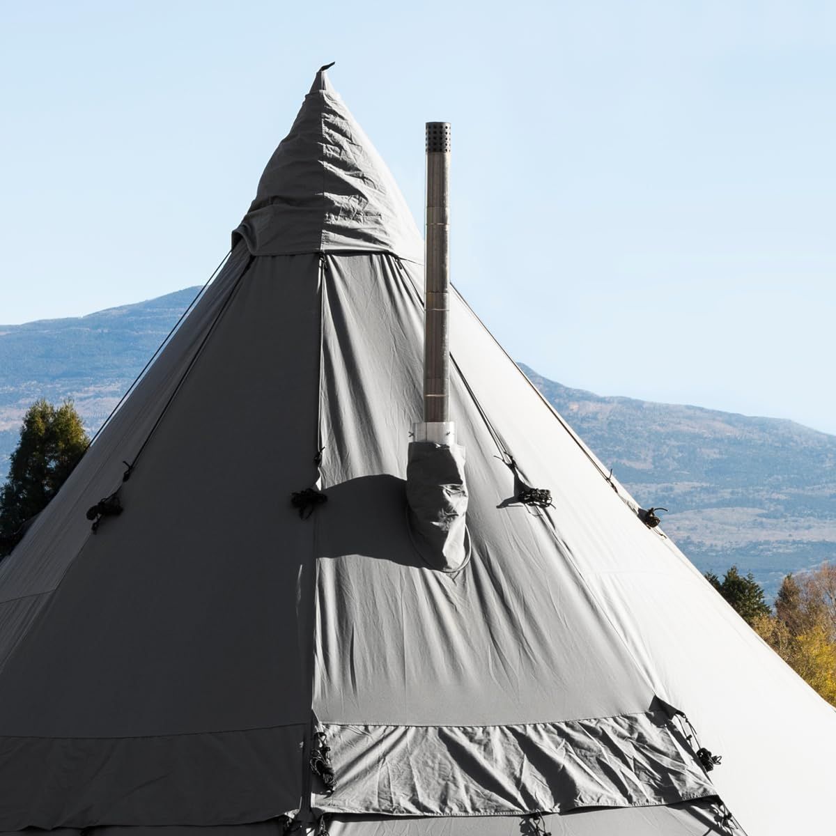 人気商品 マウントスミ Mt.SUMI 薪ストーブ用 煙突ガード ver.2 | ストーブガード キャンプ テント ガード 耐熱 プロテクター メッシュ HRDEVELOPMENT_JP