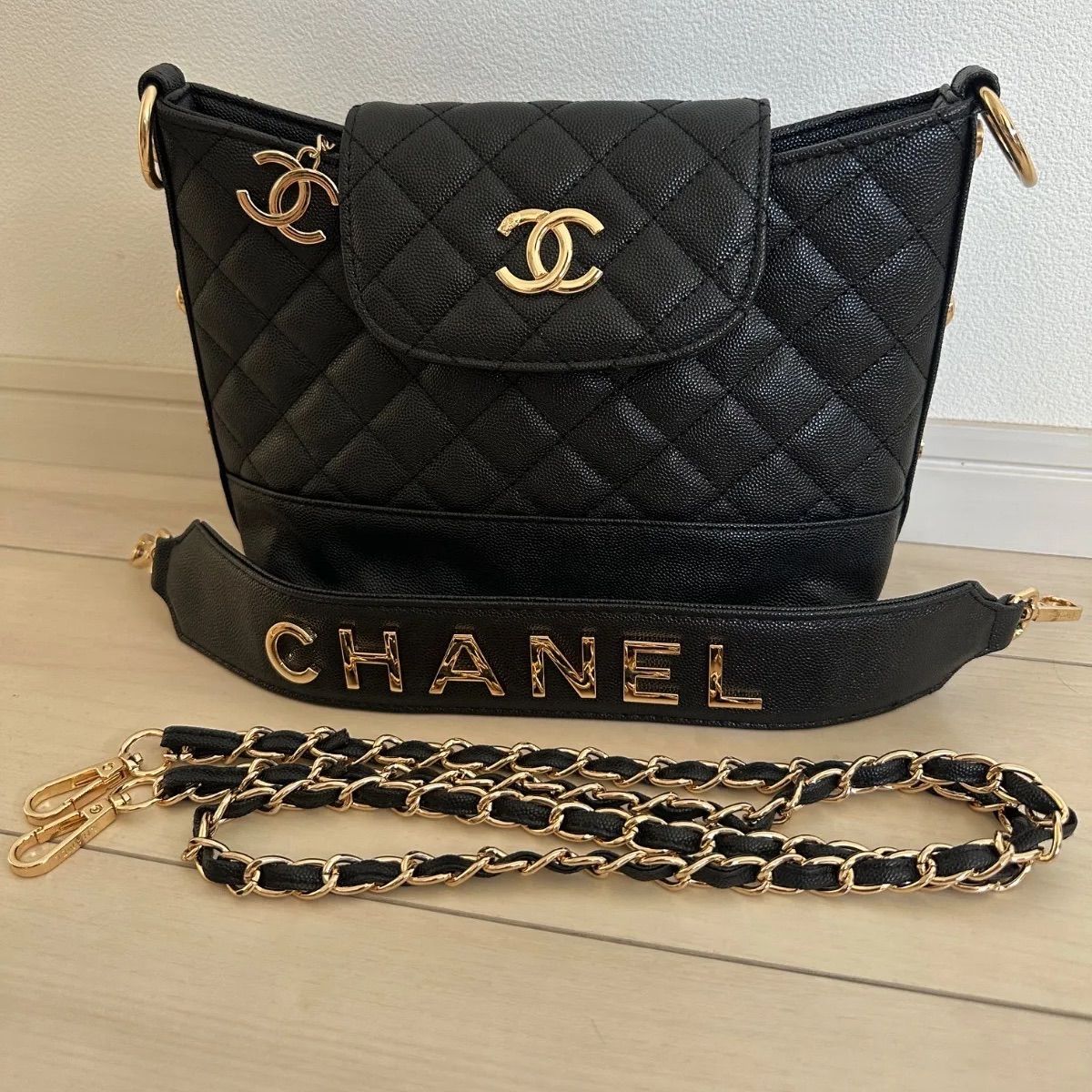 CHANEL - CHANEL ノベルティバッグ ☆新品☆CHANEL シャネルショルダーバッグ 2WAY ノベルティ
