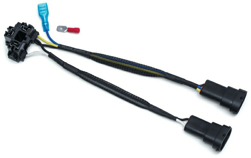 LEDヘッドライト ワイヤーハーネス：2014年以降ロードキング