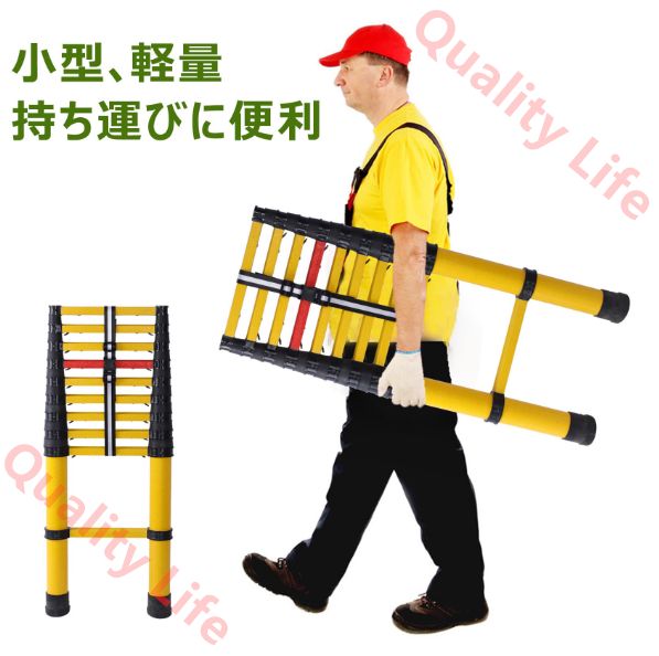 ガラス鋼はしご