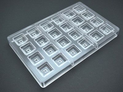 ポリカーボネイトチョコレートモールド MA1606