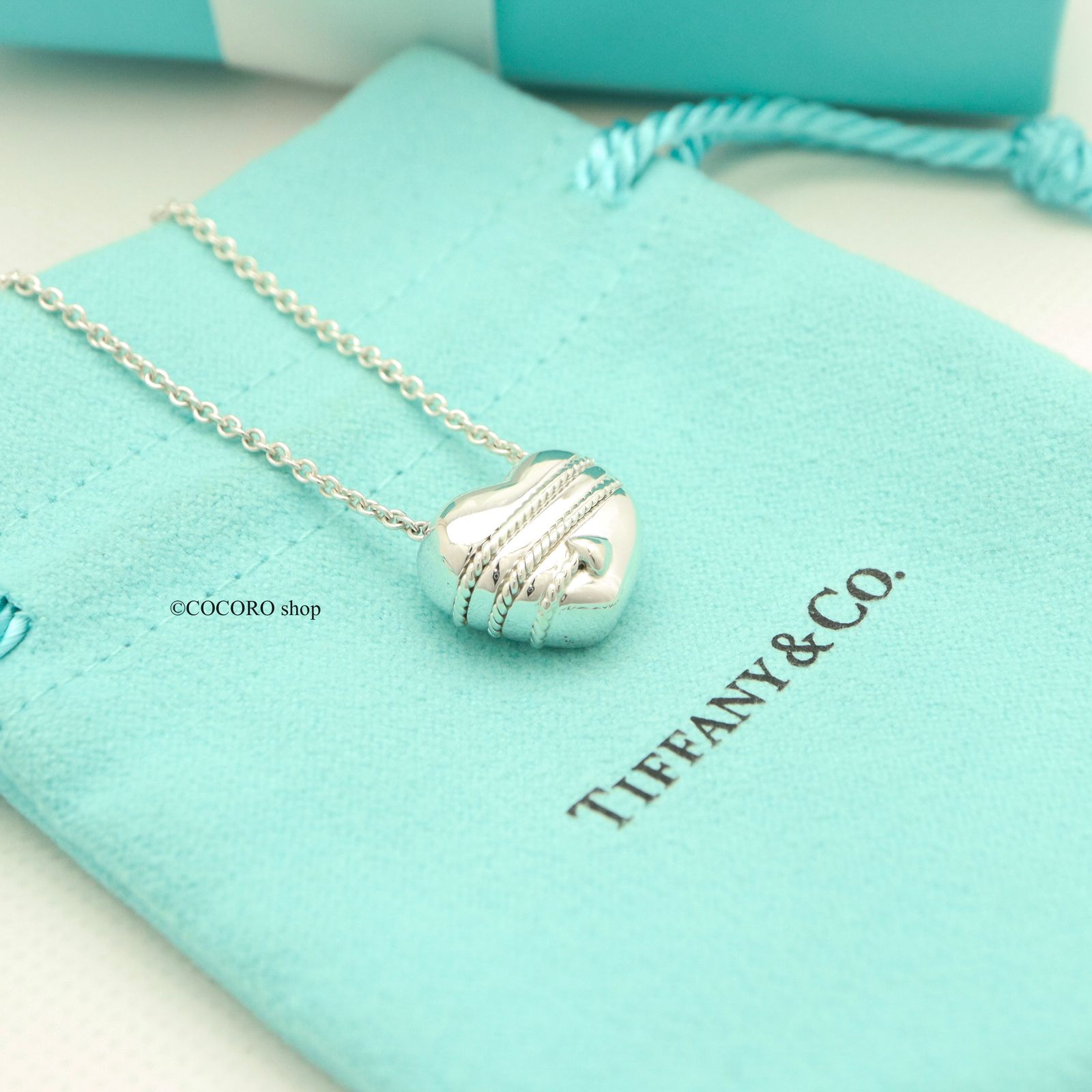 ティファニー TIFFANY-Co. ハート アロー ネックレス AG925