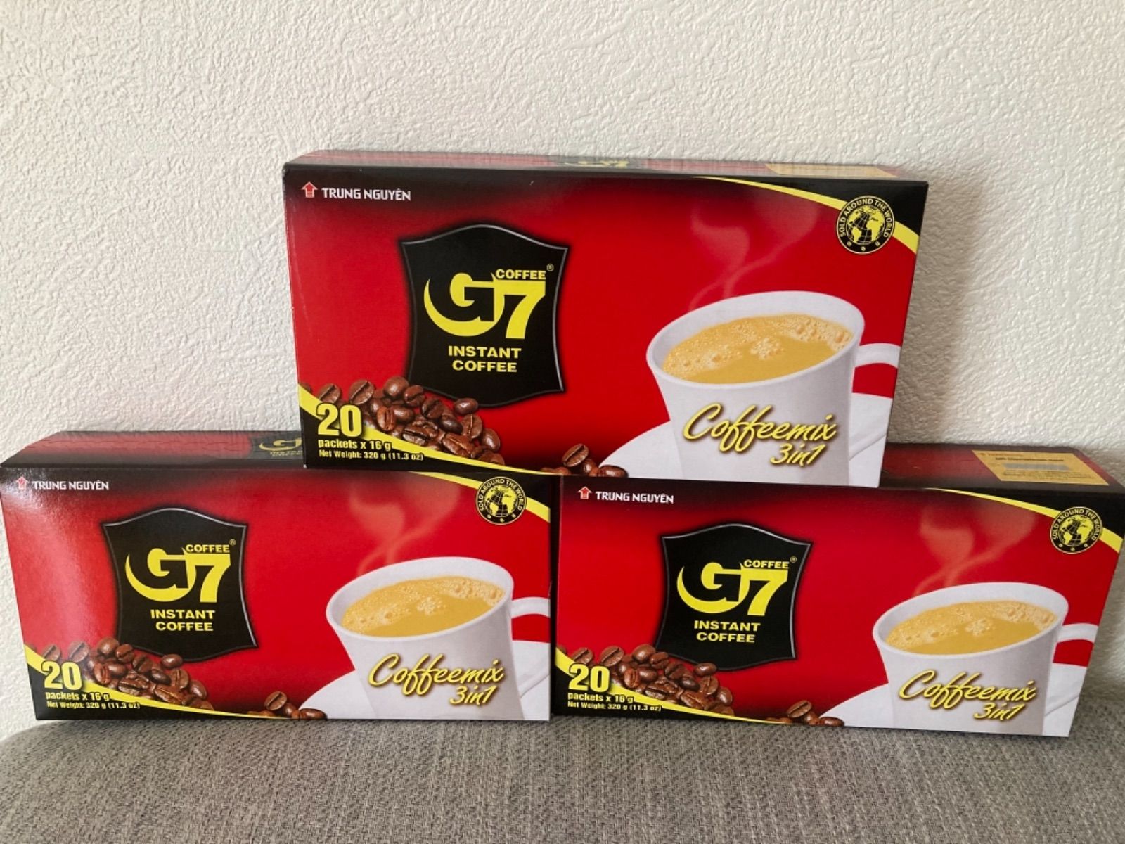 G 7ベトナムコーヒー カフェオレ 正規品 20個×5箱 - コーヒー