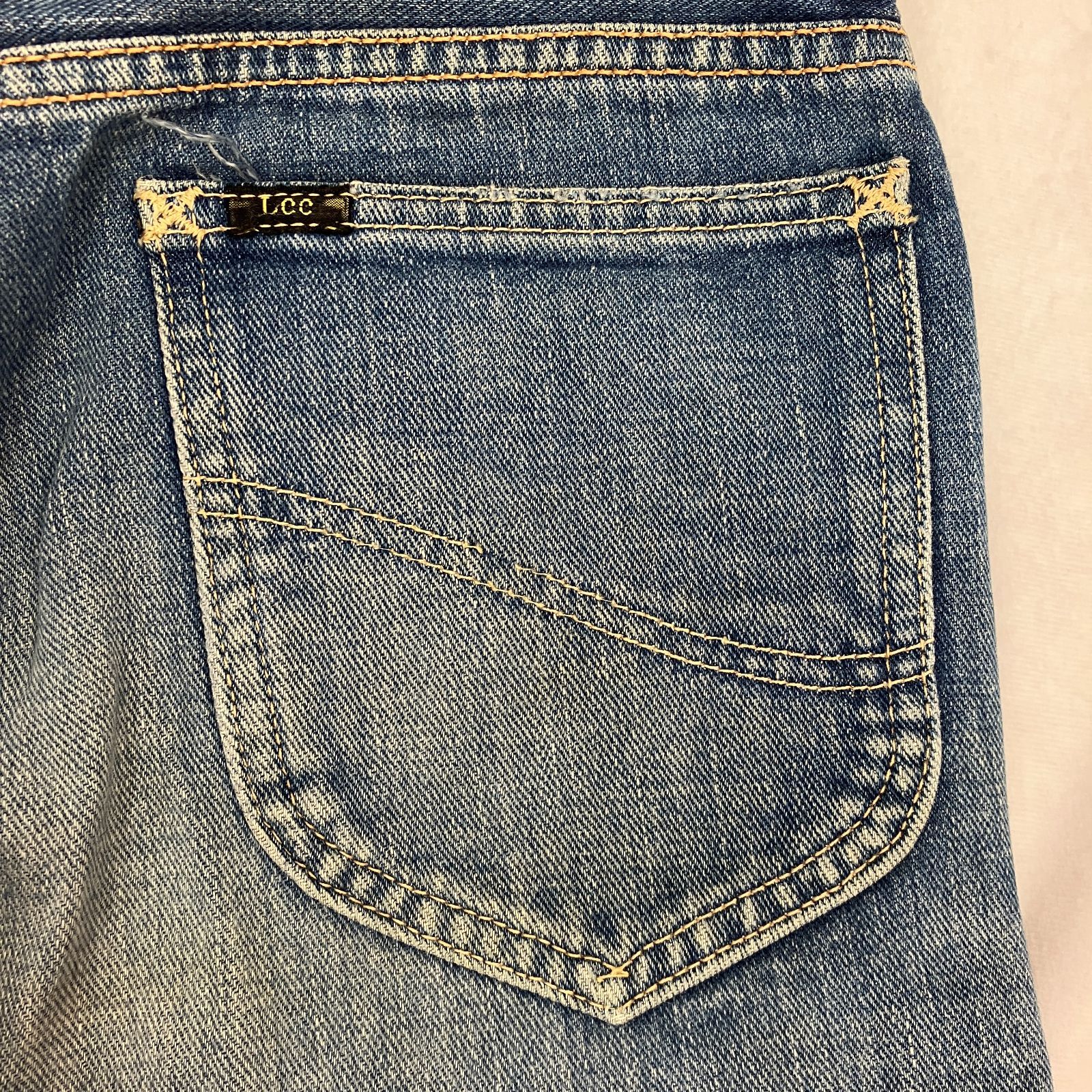 Lee リー 101B デニム パンツ Lot 4101 W29 インディゴ ボタンフライ