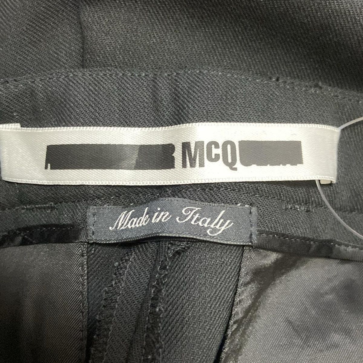 ALEXANDER McQUEEN  McQ  タキシードパンツ　38 適当な価格 ALEXANDER McQUEEN McQ タキシードパンツ 38 パンツ