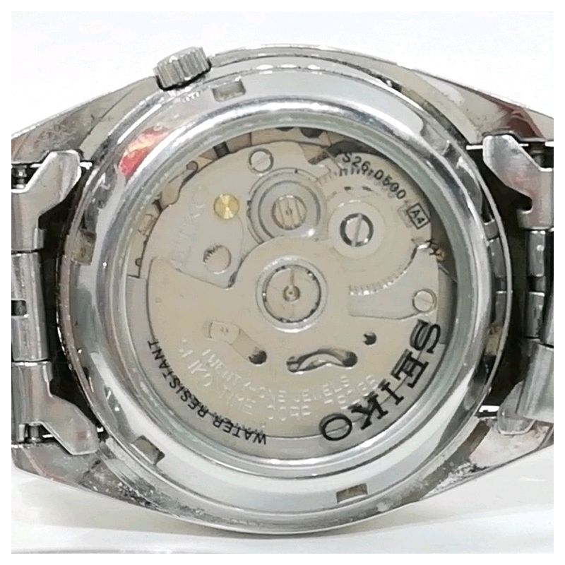 中古】SEIKO セイコー5 メンズ 自動巻き 裏スケ 7S26-0500☆ジャンク