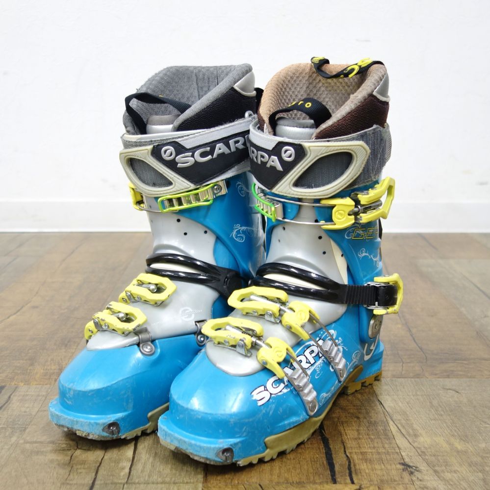 スカルパ SCARPA GEA ゲア スキー ブーツ バックカントリー テック TECH TLT レディース 280mm シェルのみ インナー無し スカルパ SCARPA GEA ゲア 24cm 280mm スキーブーツ TLT TECH