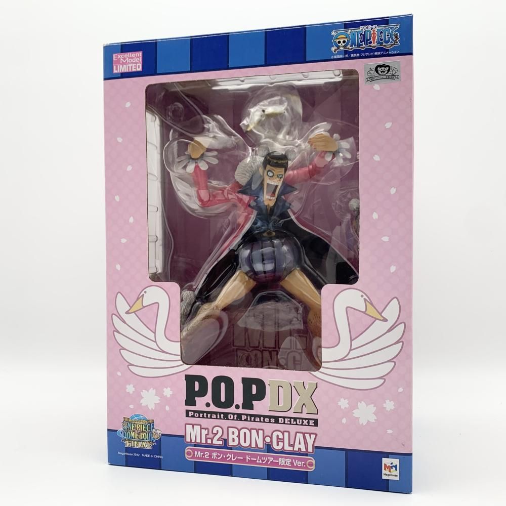 中古】開封 メガハウス ONE PIECE P.O.P DX Mr.2 ボン・クレー