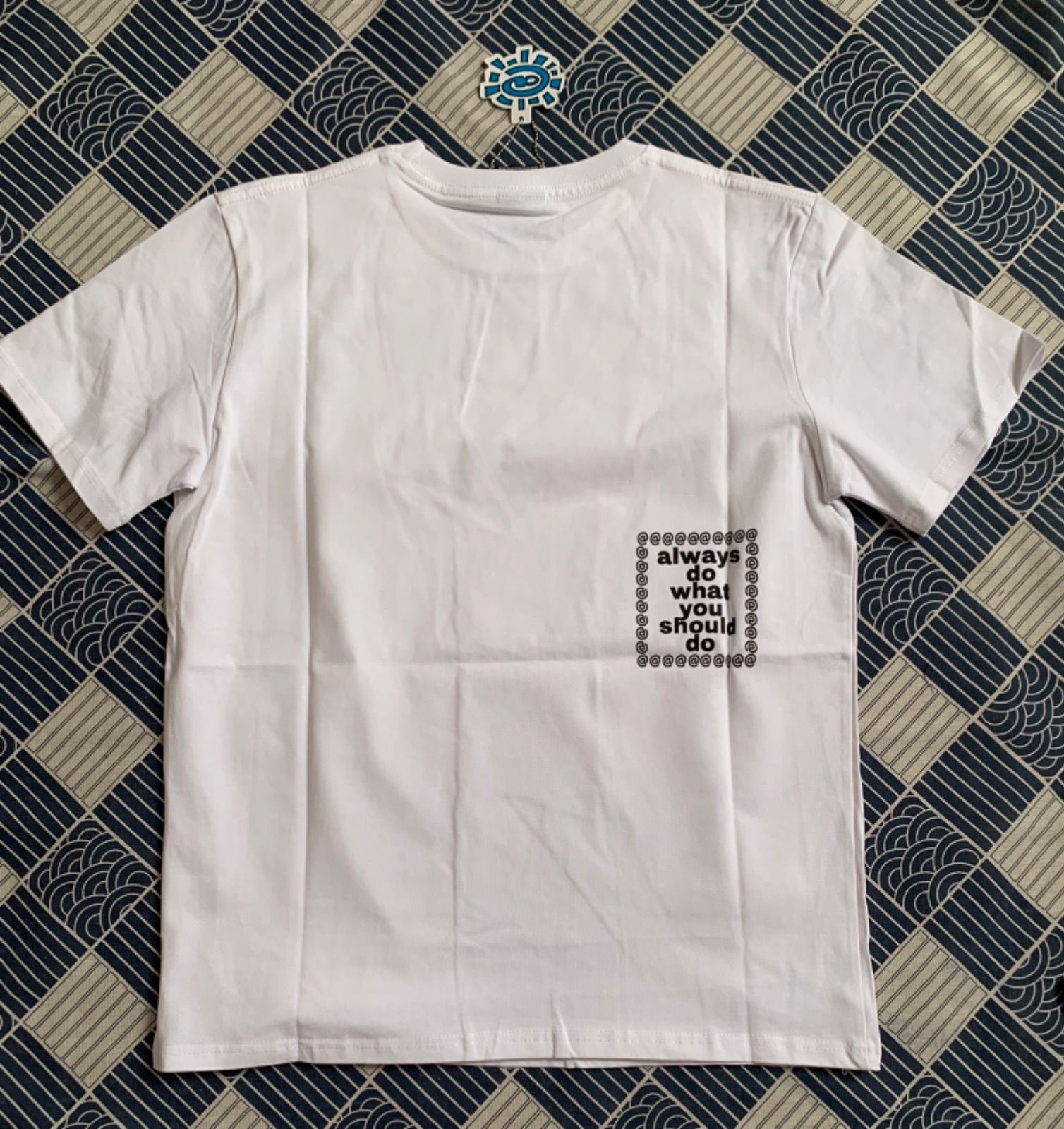 always do what you should doプリント半袖Tシャツalways 半袖T 