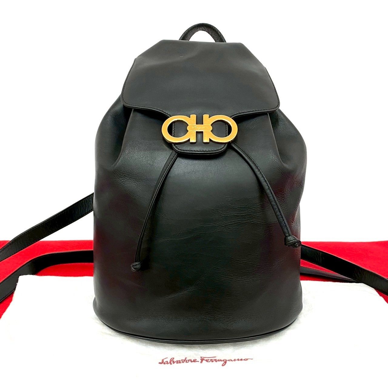 極 美品 袋付き Salvatore Ferragamo サルヴァトーレフェラガモ
