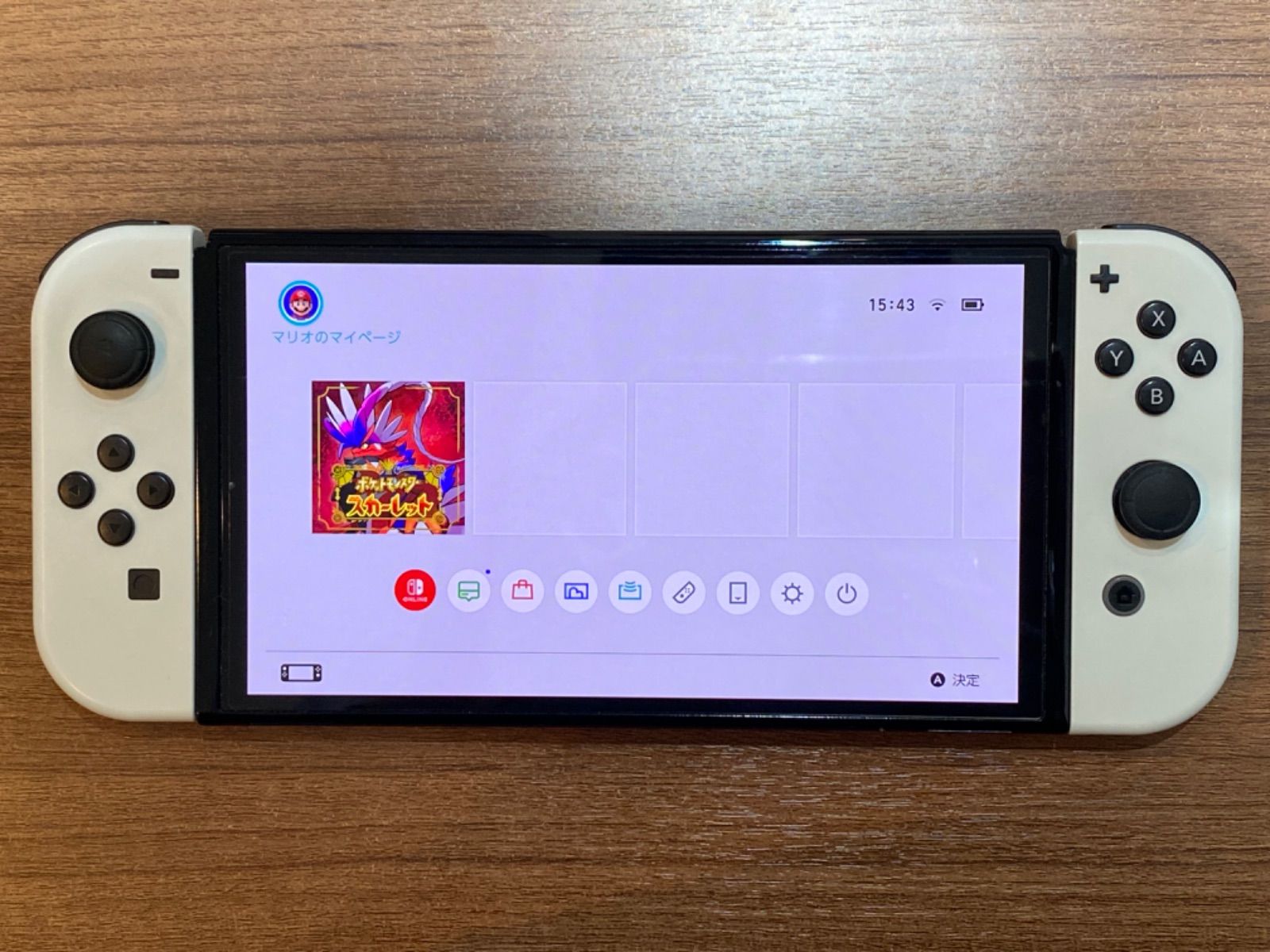 有機EL Nintendo Switch 有機ELモデル ホワイト 本体 Proコン ポケモンスカーレット