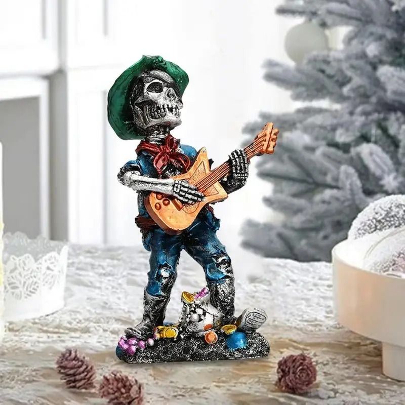 置物 装飾品 人形 フィギュア ミュージシャン ギタリスト 楽器演奏